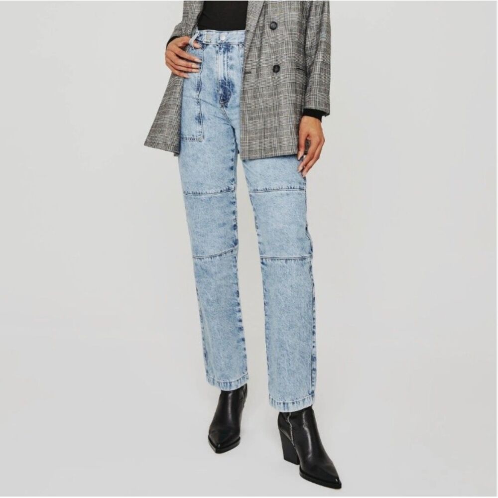 AG Adriano Goldschmied Clove Workwear Relaxed Vintage Straight Jeans Size 26